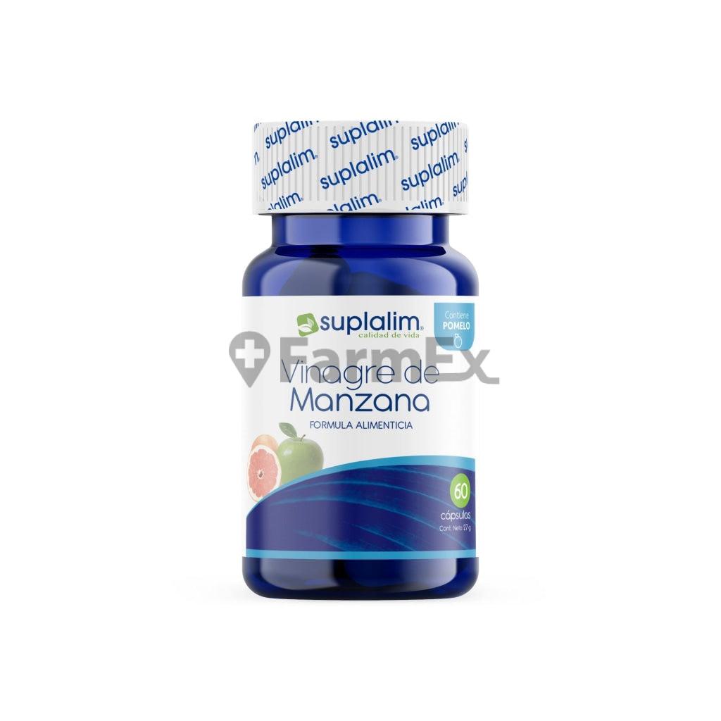 Vinagre de manzana + pomelo x 60 capsulas suplalim